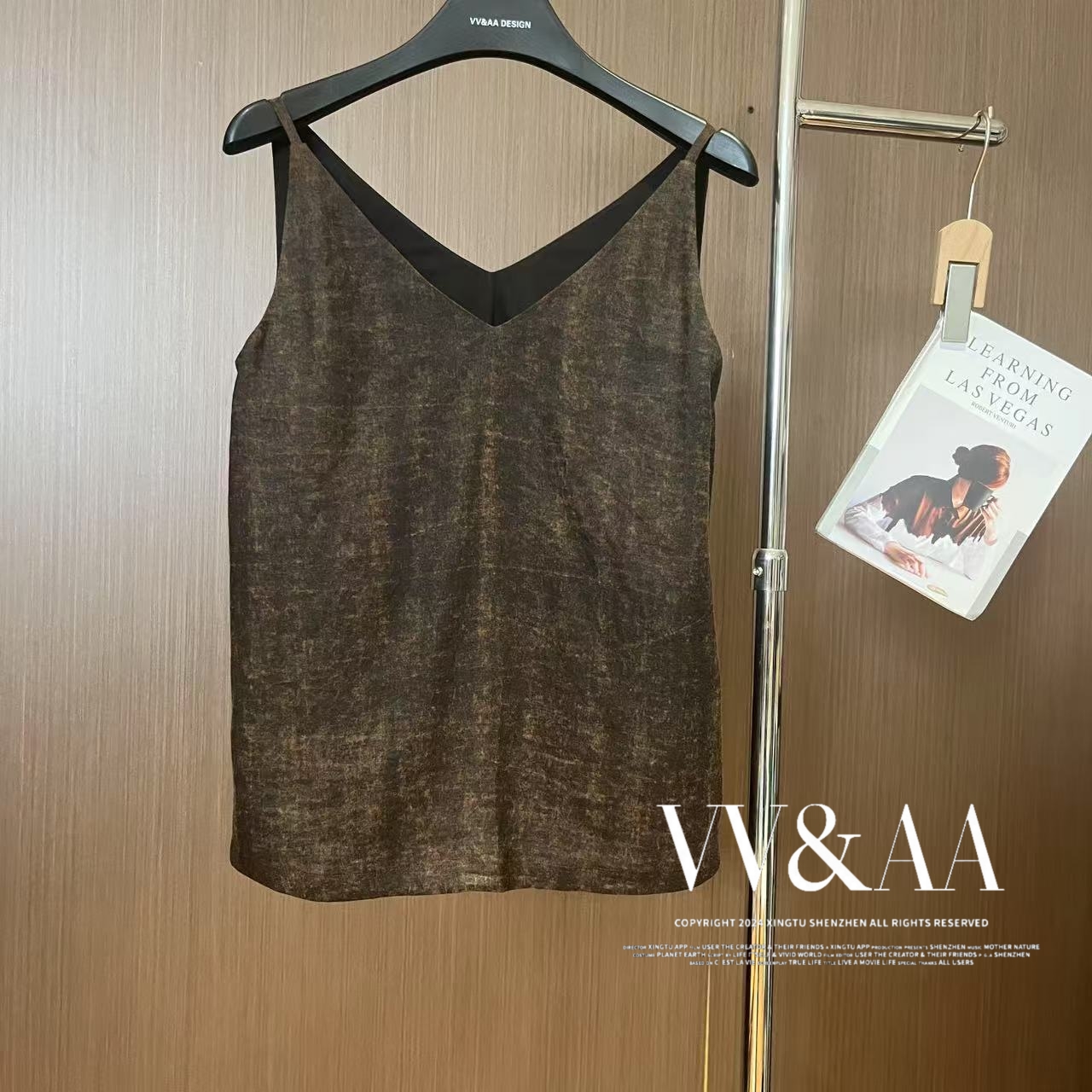 VV&AA 潮流复古时尚设计感马甲 D26113