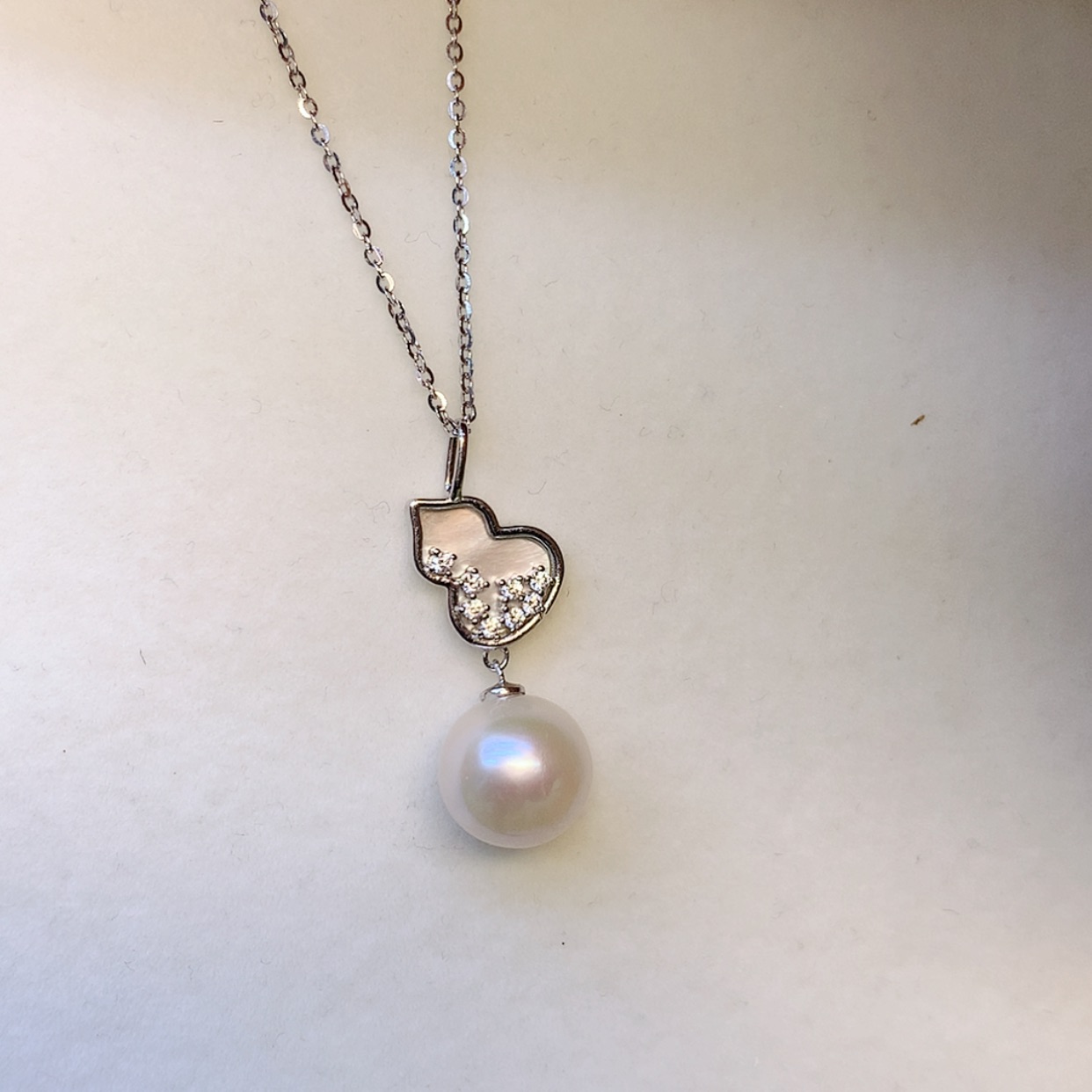 【闪购商品】颈饰银S925镶嵌淡水珍珠