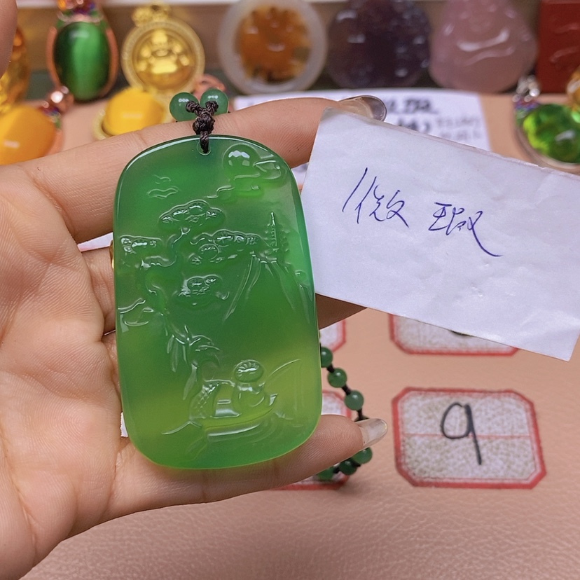 【闪购商品】玛瑙/玉髓颈饰未镶嵌❤️*