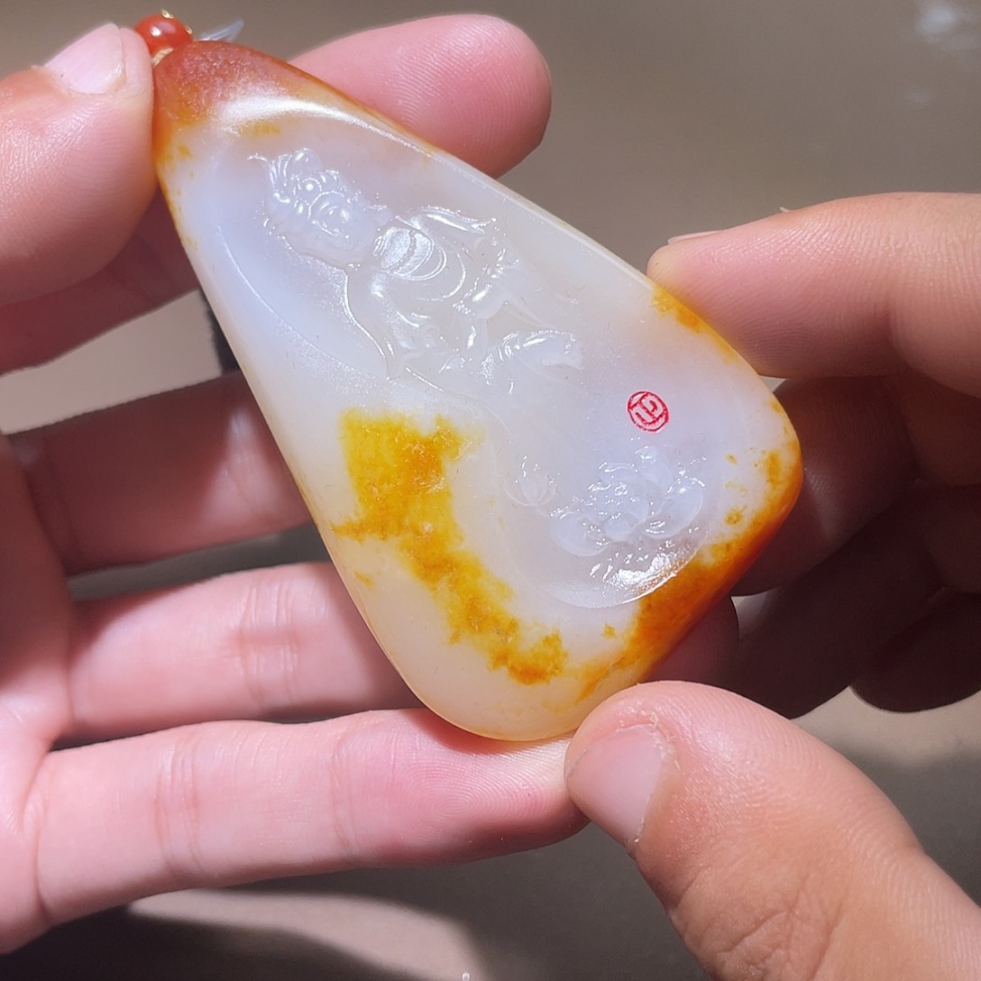 和田玉颈饰未镶嵌Z6