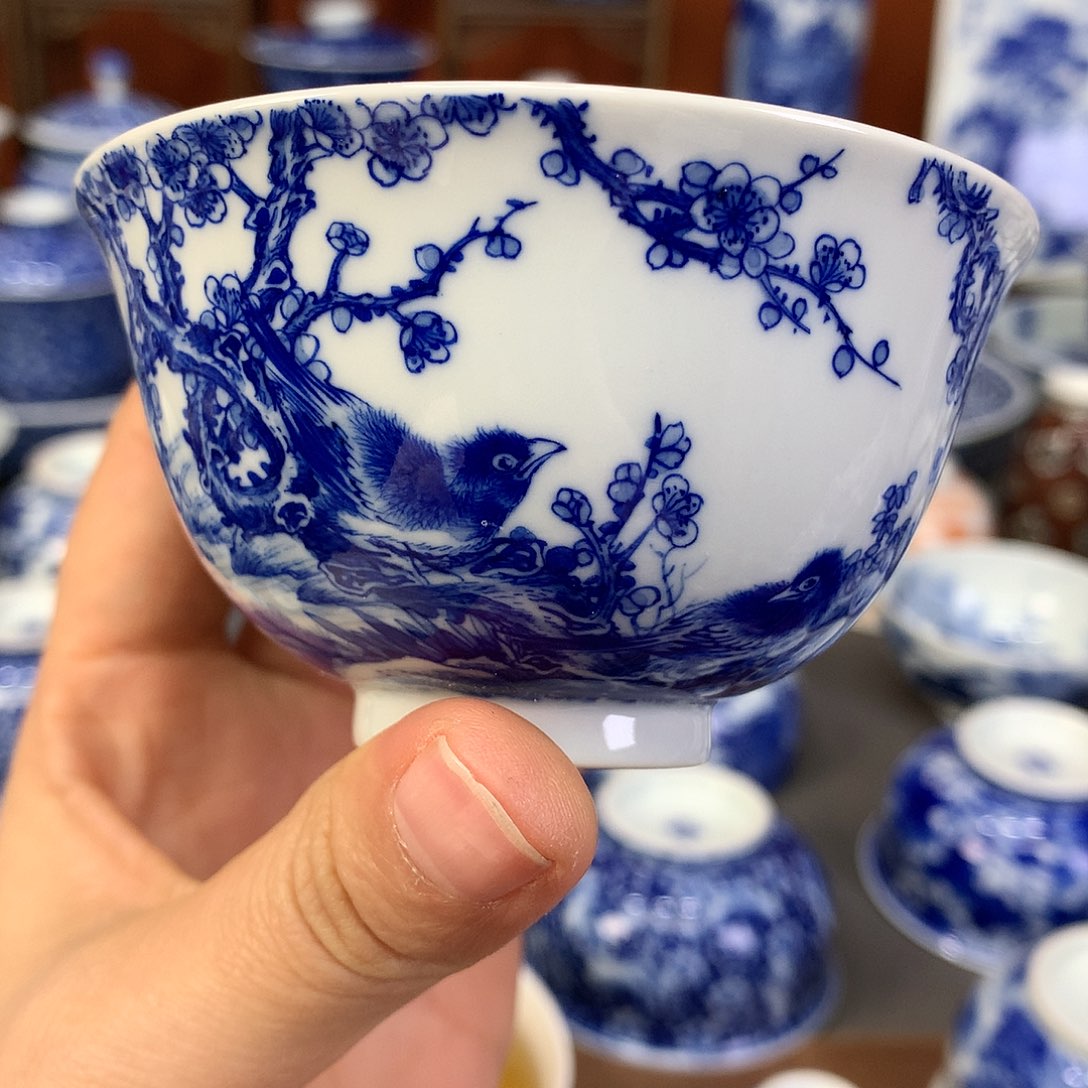 【闪购商品】瓷片景德镇陶瓷主人杯
