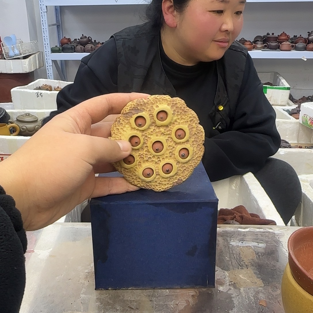 茶壶紫砂宜兴紫砂壶瑕疵处理