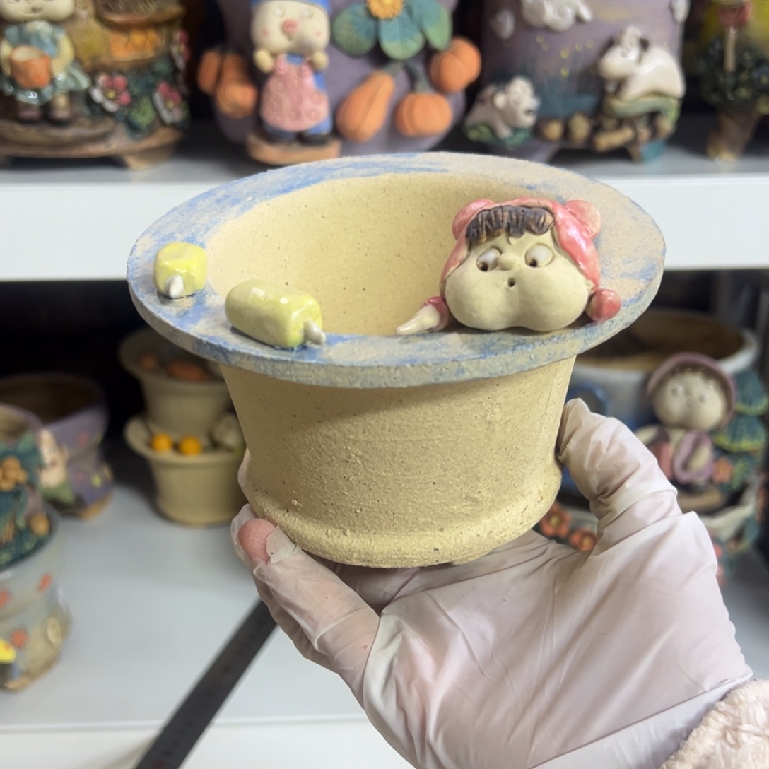 红陶水****～陶然多肉花盆