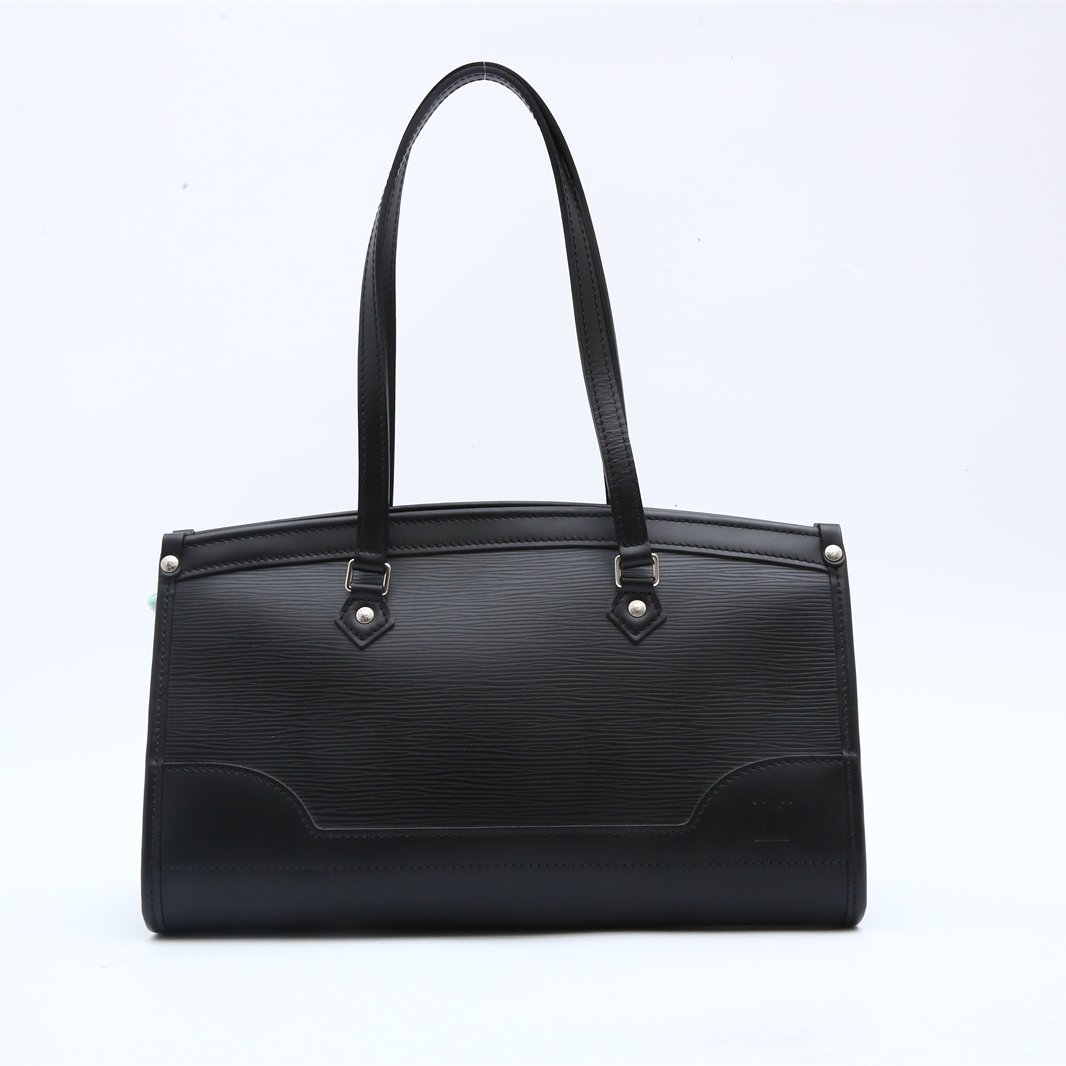 99新 LouisVuitton/路易威登 中古 黑银水波纹 手提包 P244381664
