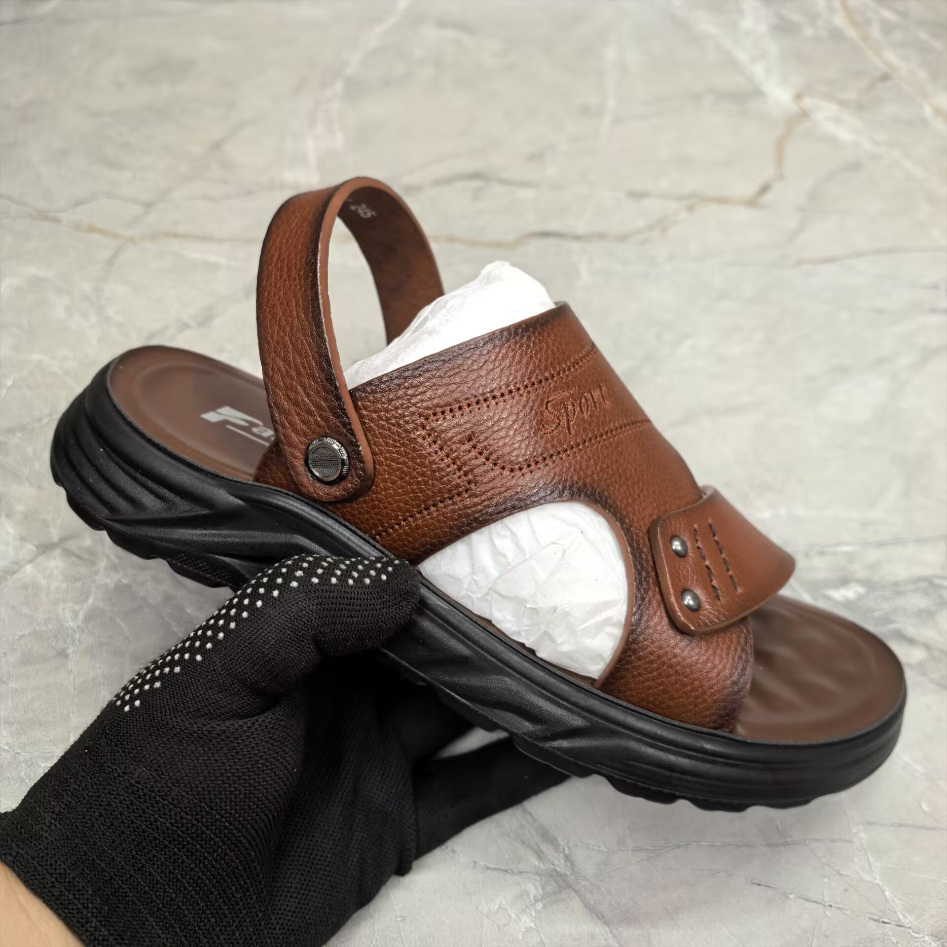 男士凉鞋沙滩鞋男S2709（牛皮）