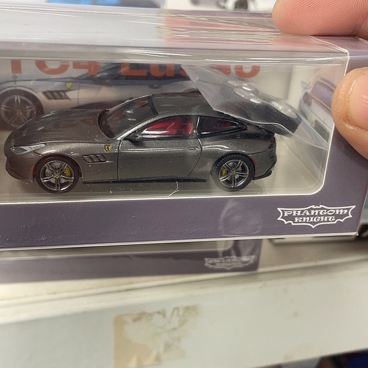 银灰色gtc4合金车模