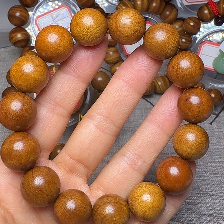 金丝楠1.5单圈素珠男女生同款