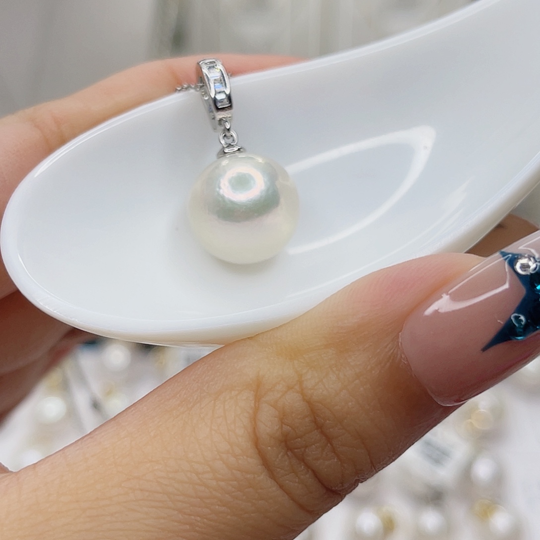 淡水珍珠合金吊坠(赠链)