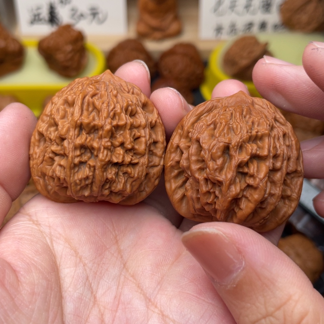把件文玩核桃虎头37