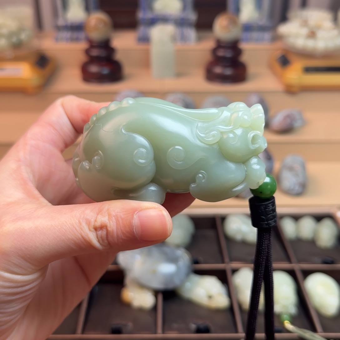 和田玉颈饰未镶嵌卢*