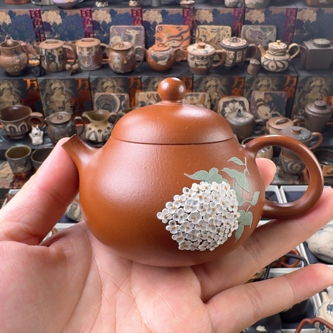 茶壶紫砂150cc原矿精工半手