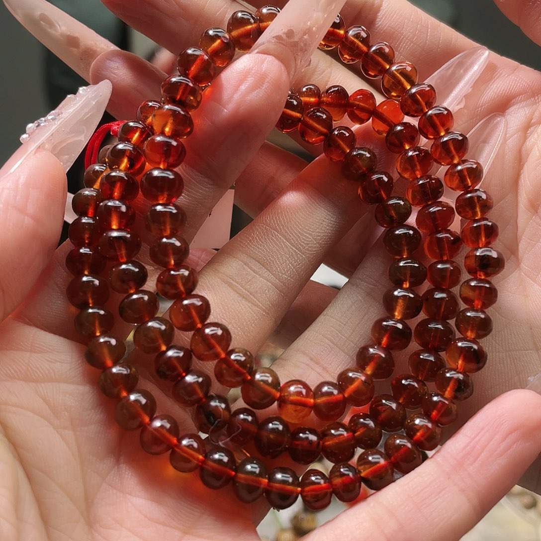 琥珀未镶嵌裸石6血珀