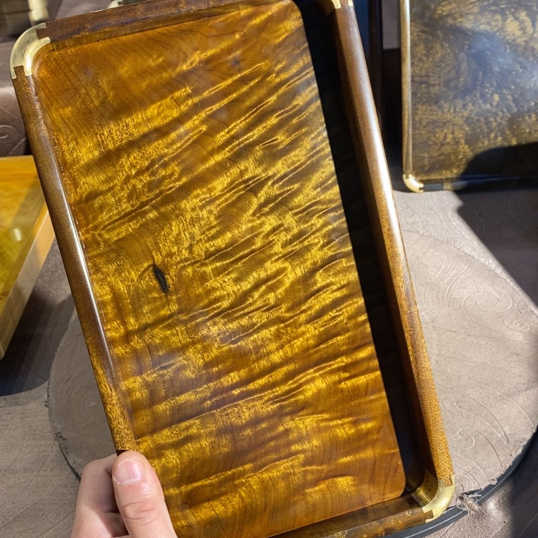 金丝楠金丝楠木文盘