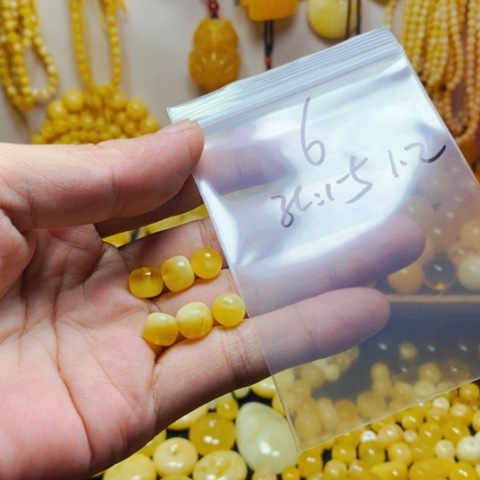 未镶嵌蜜蜡裸石天然蜜蜡老型加圆珠