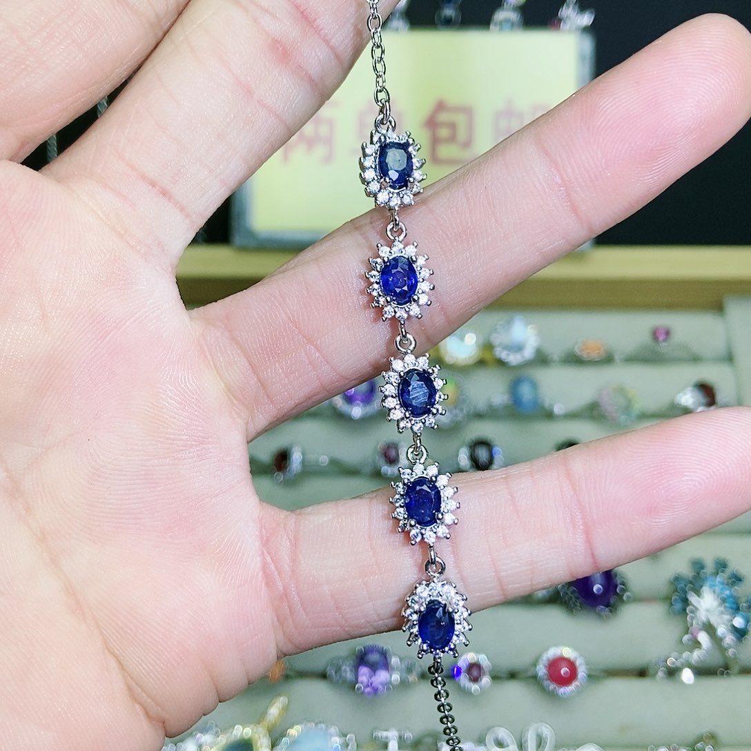 【闪购商品】手链蓝宝石未镶嵌