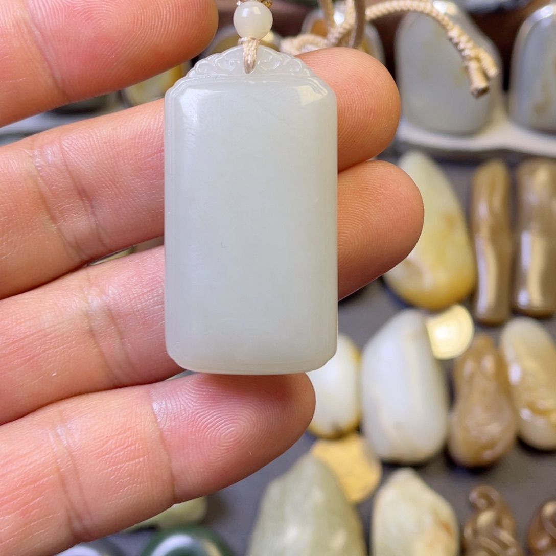 和田玉（白玉）未镶嵌颈饰