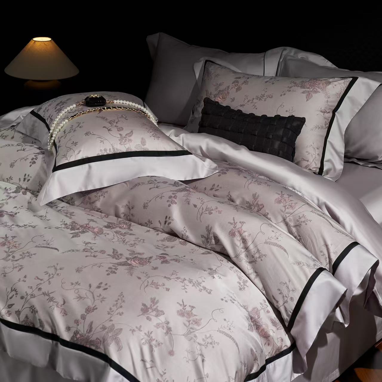 【HCC】设计款高奢 | 巴宝莉| 超细旦四件套