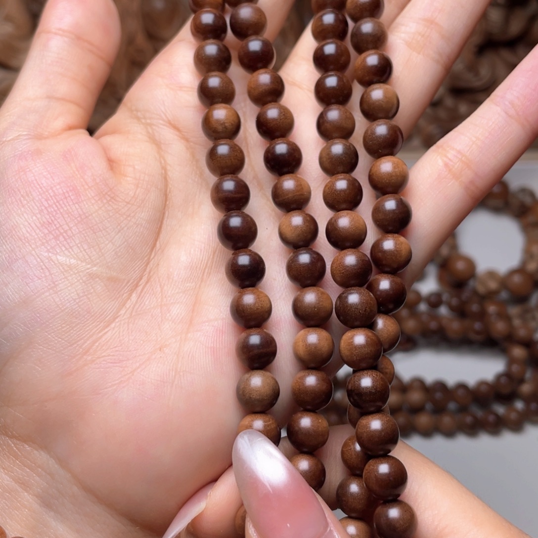 用***4檀香木手串/手链手串0.8