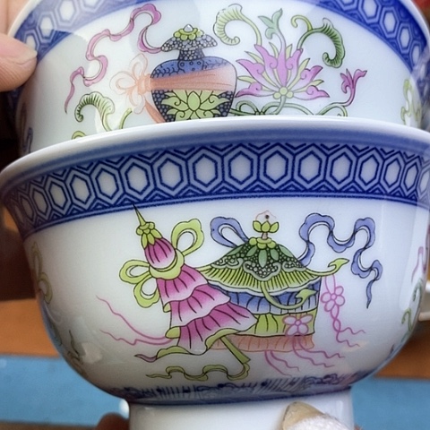 景德镇陶瓷藏式茶碗