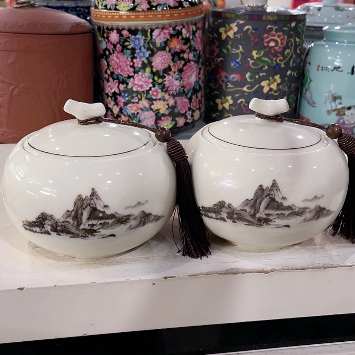 【闪购商品】罐陶瓷茶叶罐密封罐