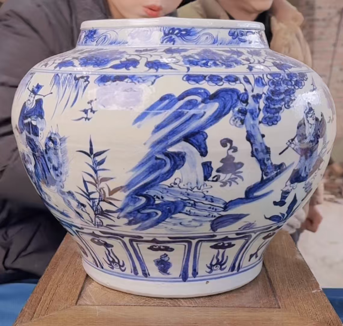  【景德镇】高温陶瓷，茶道青花罐瓷流水57