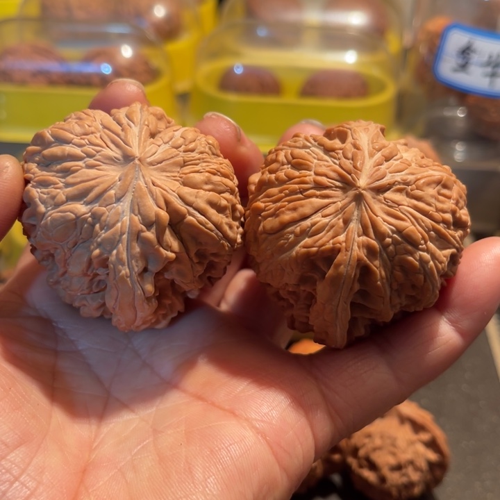 文玩核桃把件全品门墩51