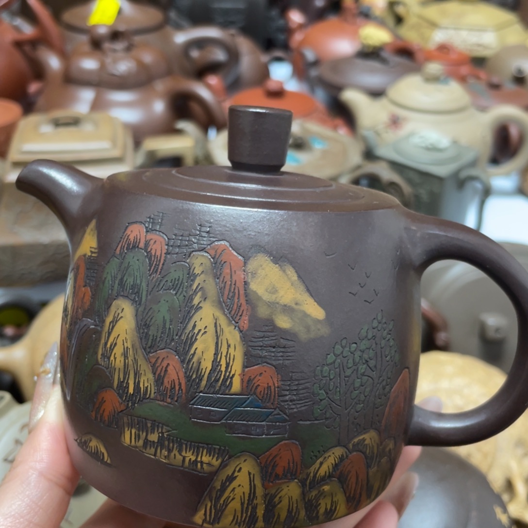 茶壶紫砂紫砂艺术作品