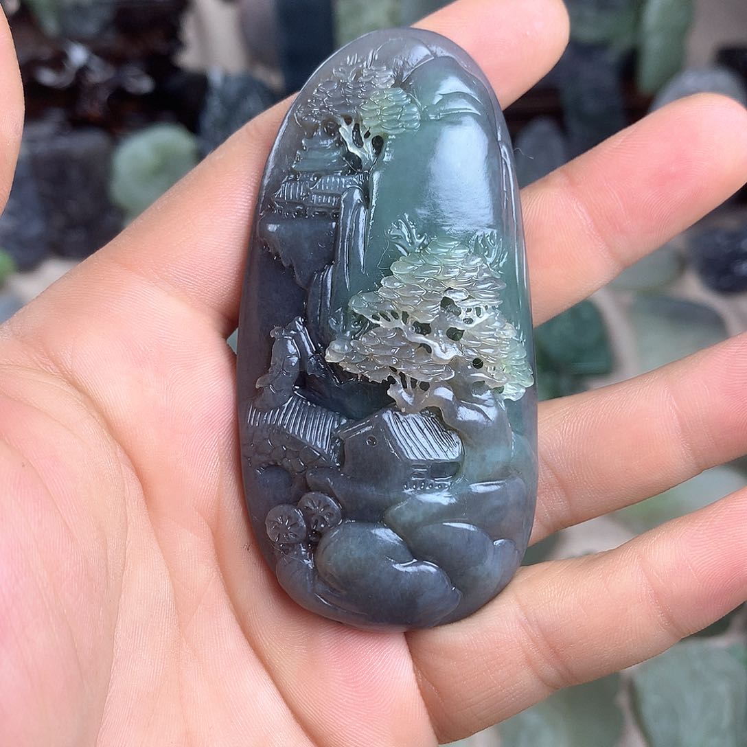 颈饰未镶嵌和田玉