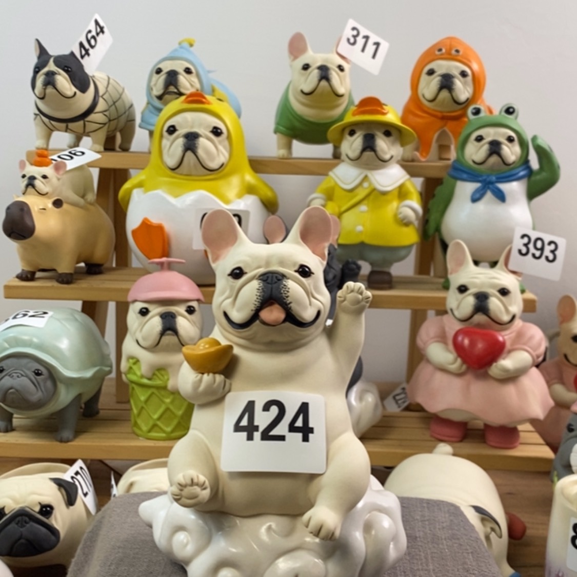 【闪购商品】424奶油元宝陶瓷周边