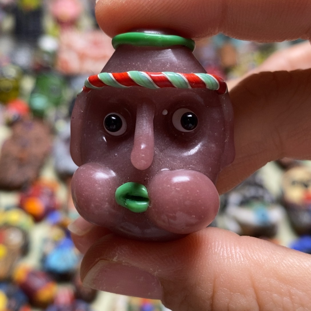 琉璃颈饰嘟嘟娃娃003