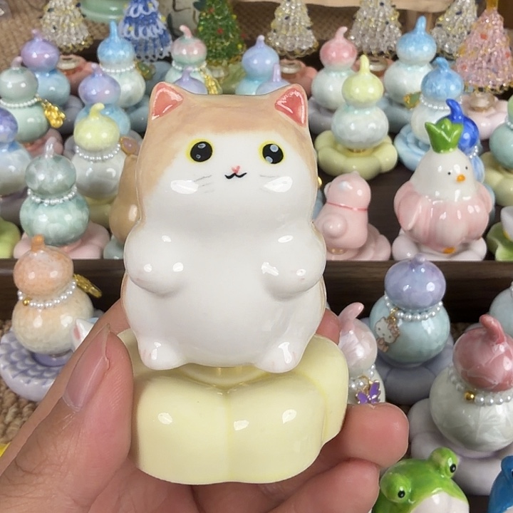 陶瓷小猫陶瓷转转