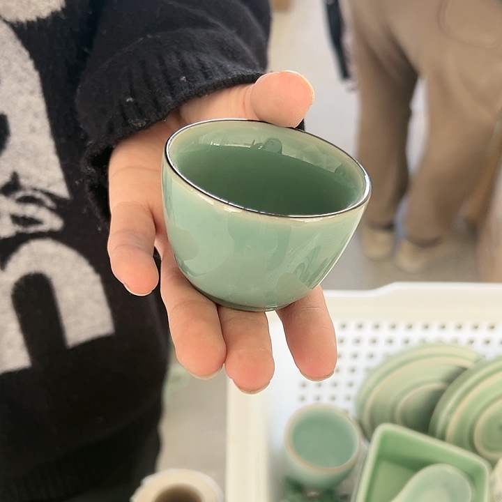 小米茶器龙泉青瓷