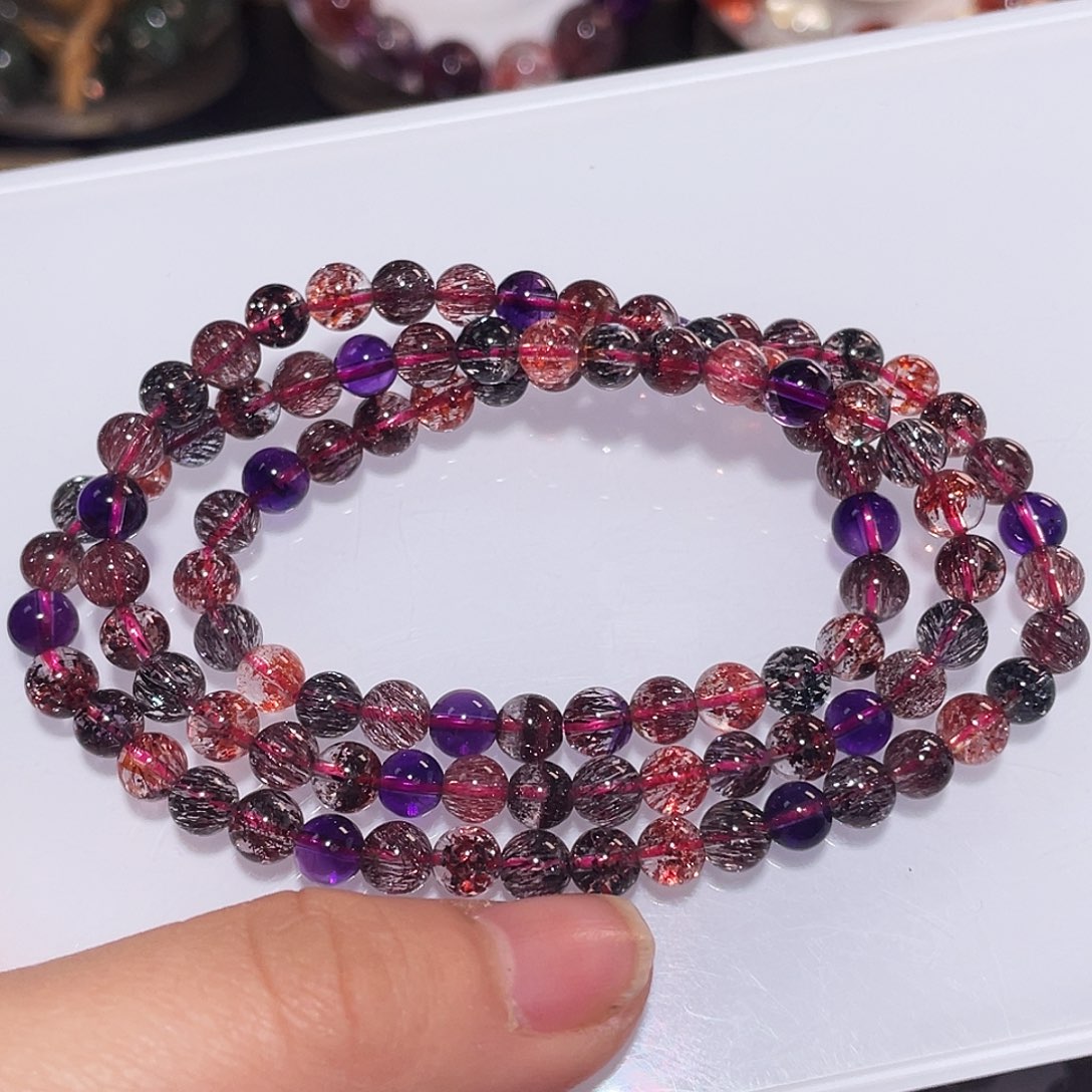 水晶手链未镶嵌?****?手链5.7