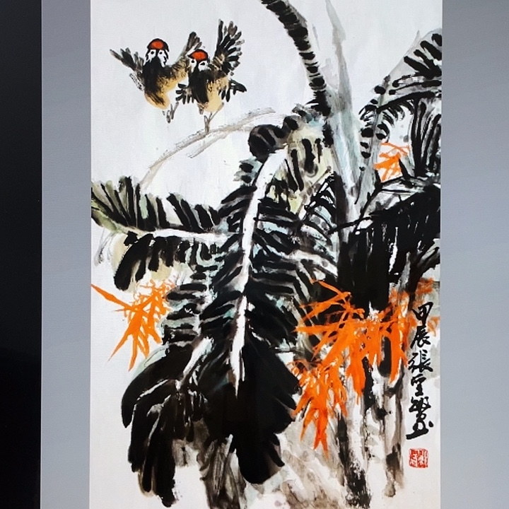 国画张圣敏先生纯手绘作品