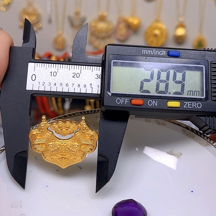 紫晶颈饰银S925镶嵌紫晶925镶嵌159