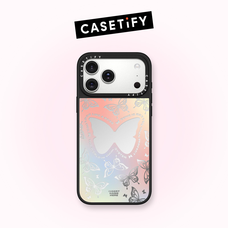 CASETiFY 幻彩蝴蝶手机壳保护套防摔苹果iPhone16/17/华为新