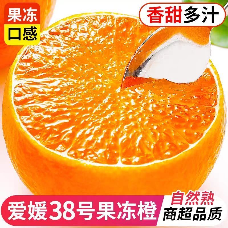 【10斤特大福利】爱媛38号果冻橙四川果冻橙当季水果现摘天志特级
