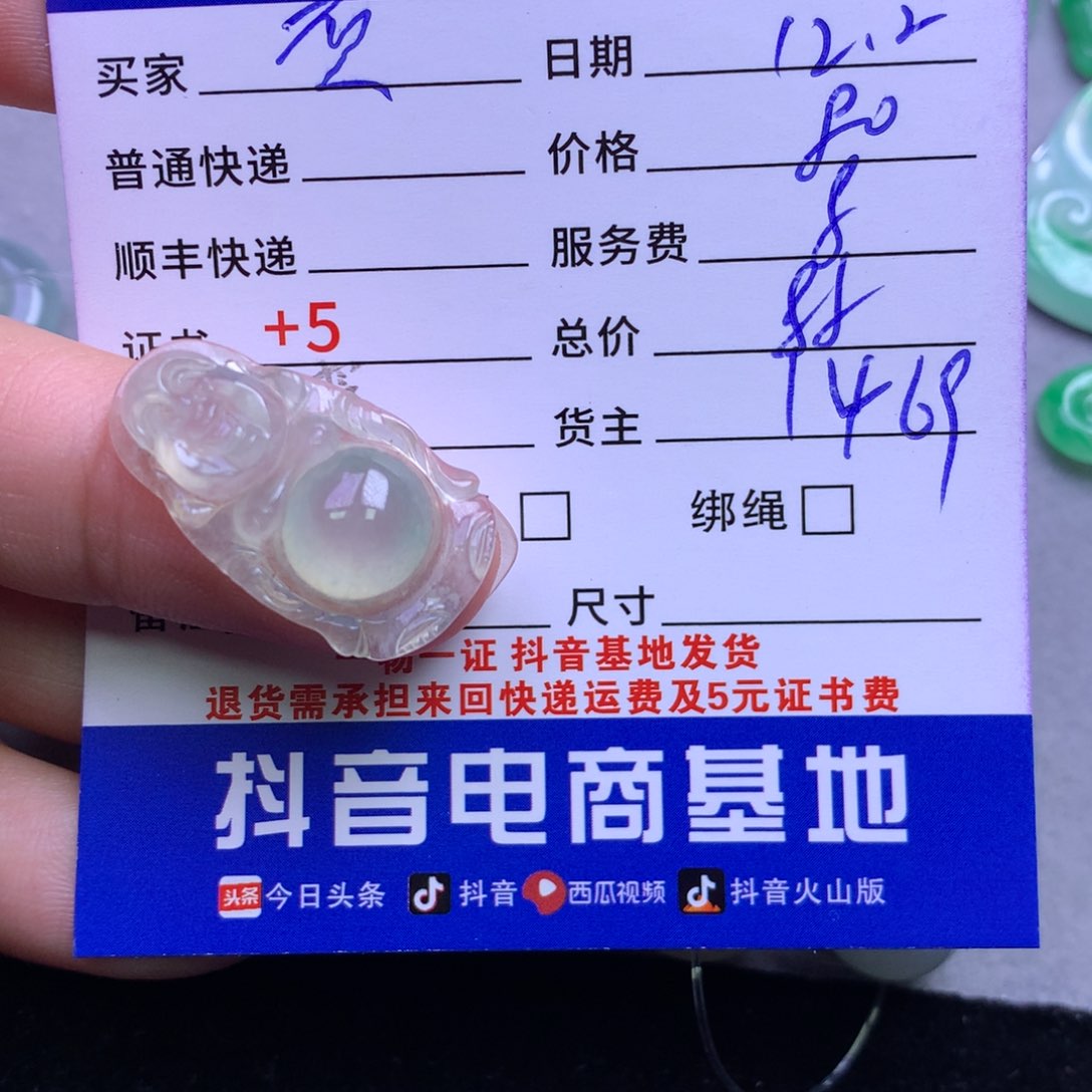 颈饰未镶嵌翡翠愿****年
