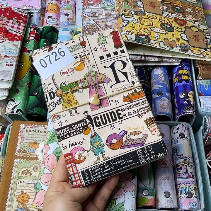 织绣A6 活页不加纸726