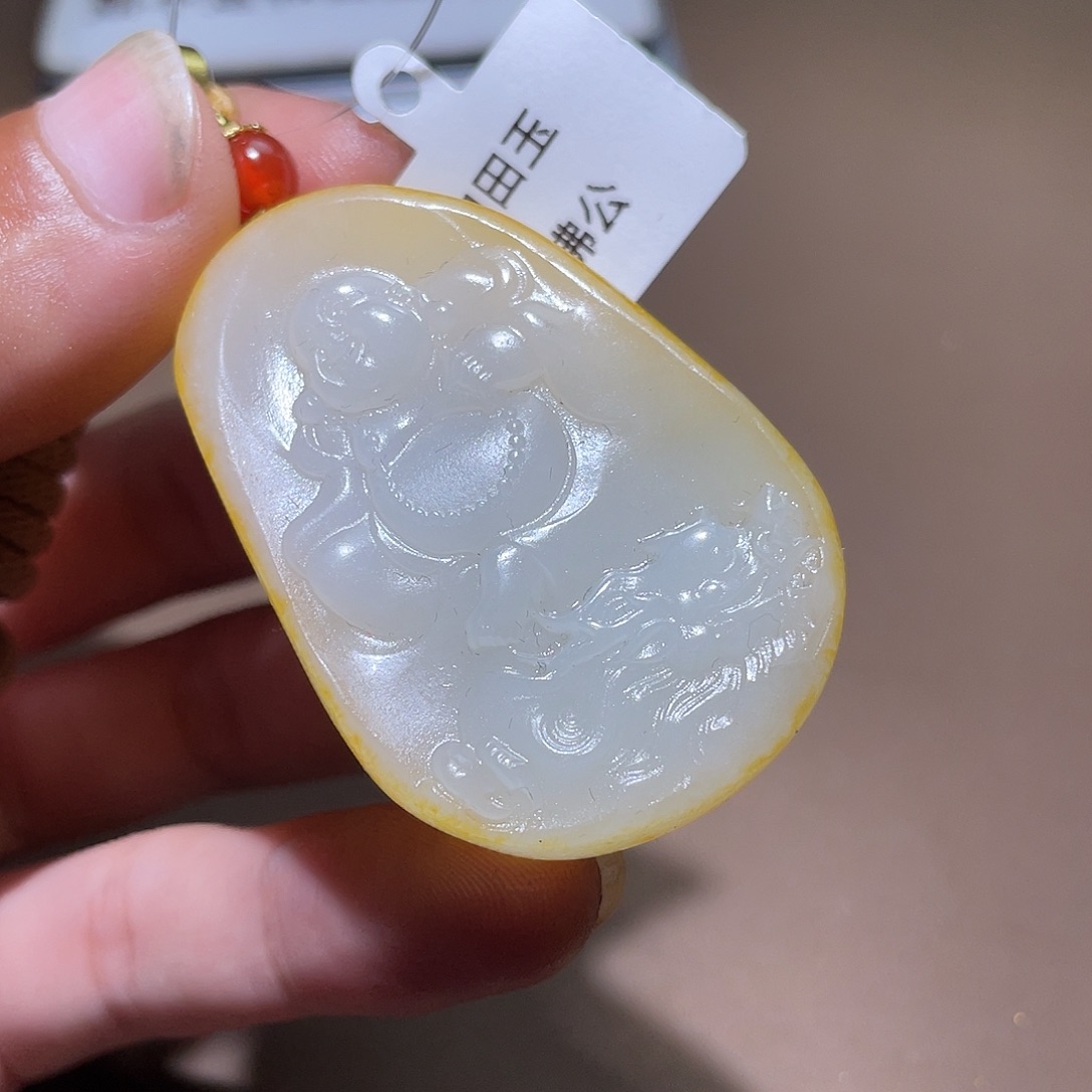 和田玉颈饰未镶嵌Z6