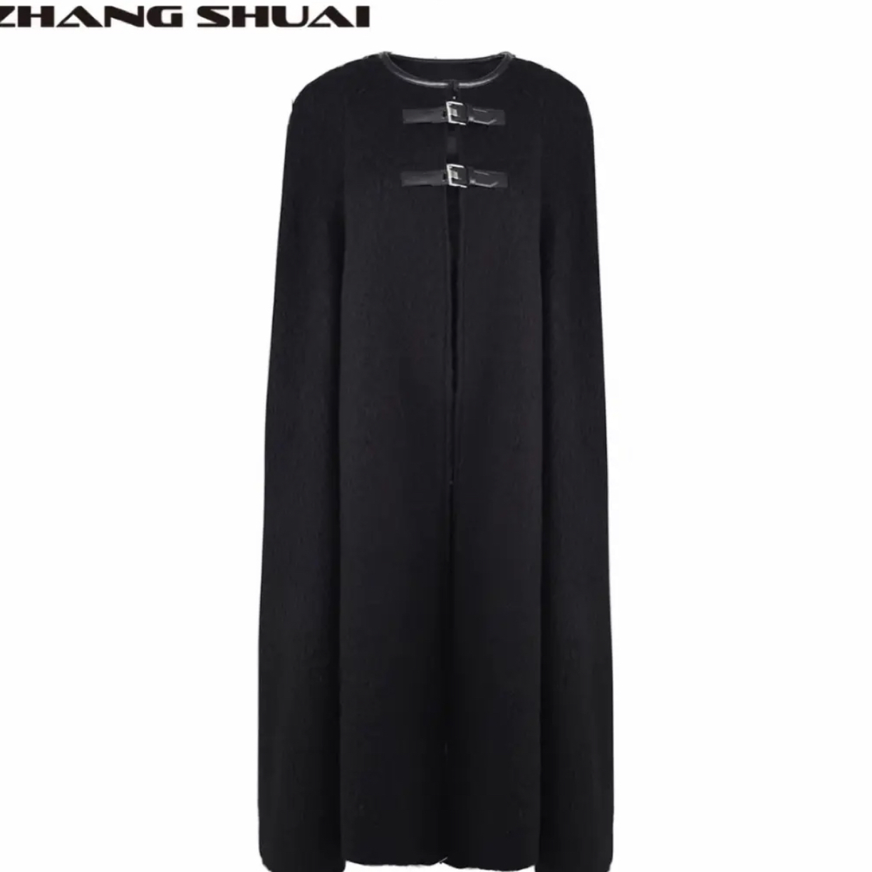 ZHANGSHUAI秋冬新款羊毛斗篷