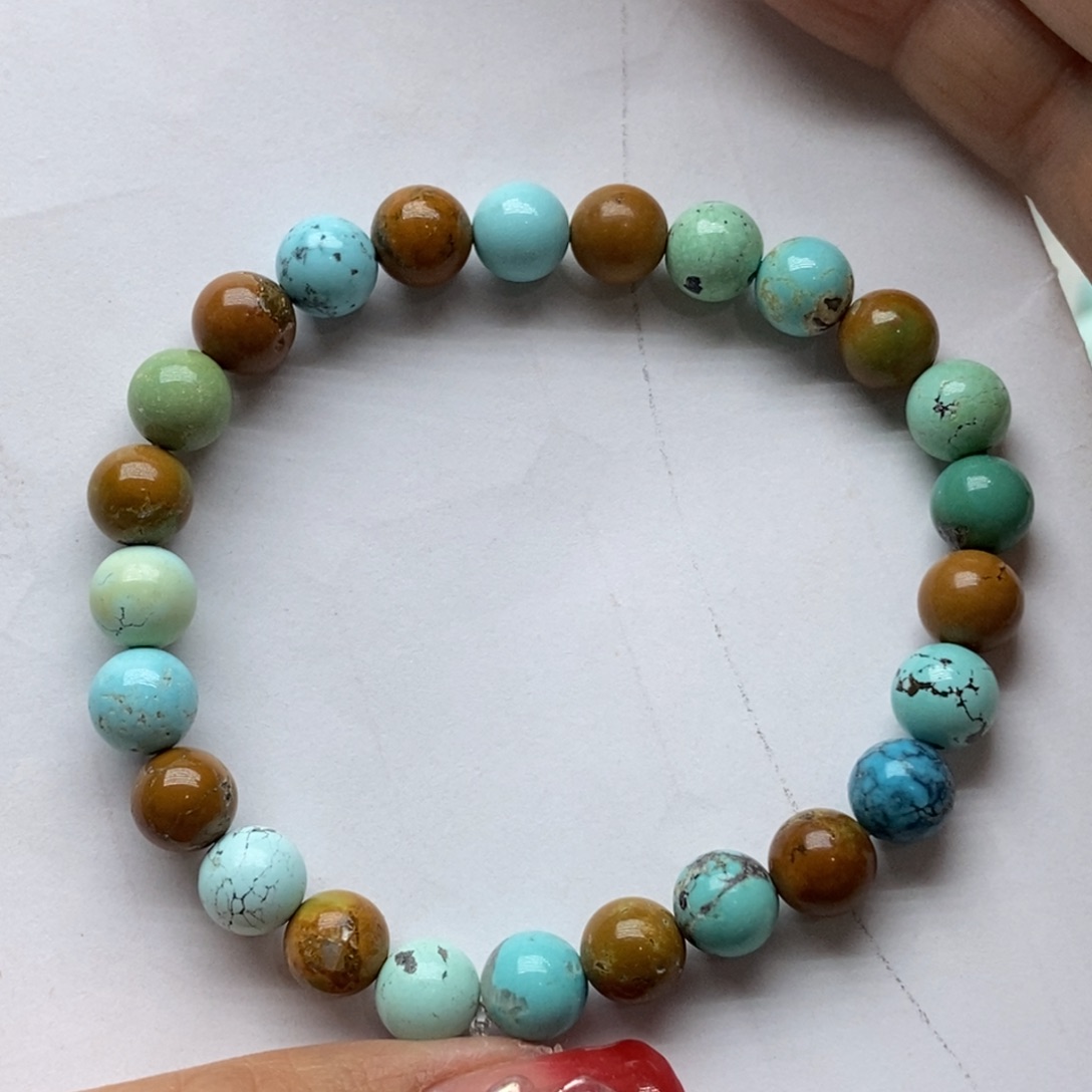 绿松石珠宝奇石未镶嵌