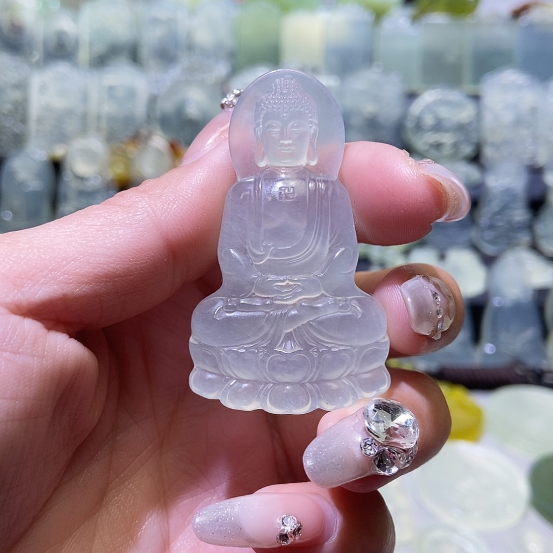 岫玉吊坠未镶嵌吊坠