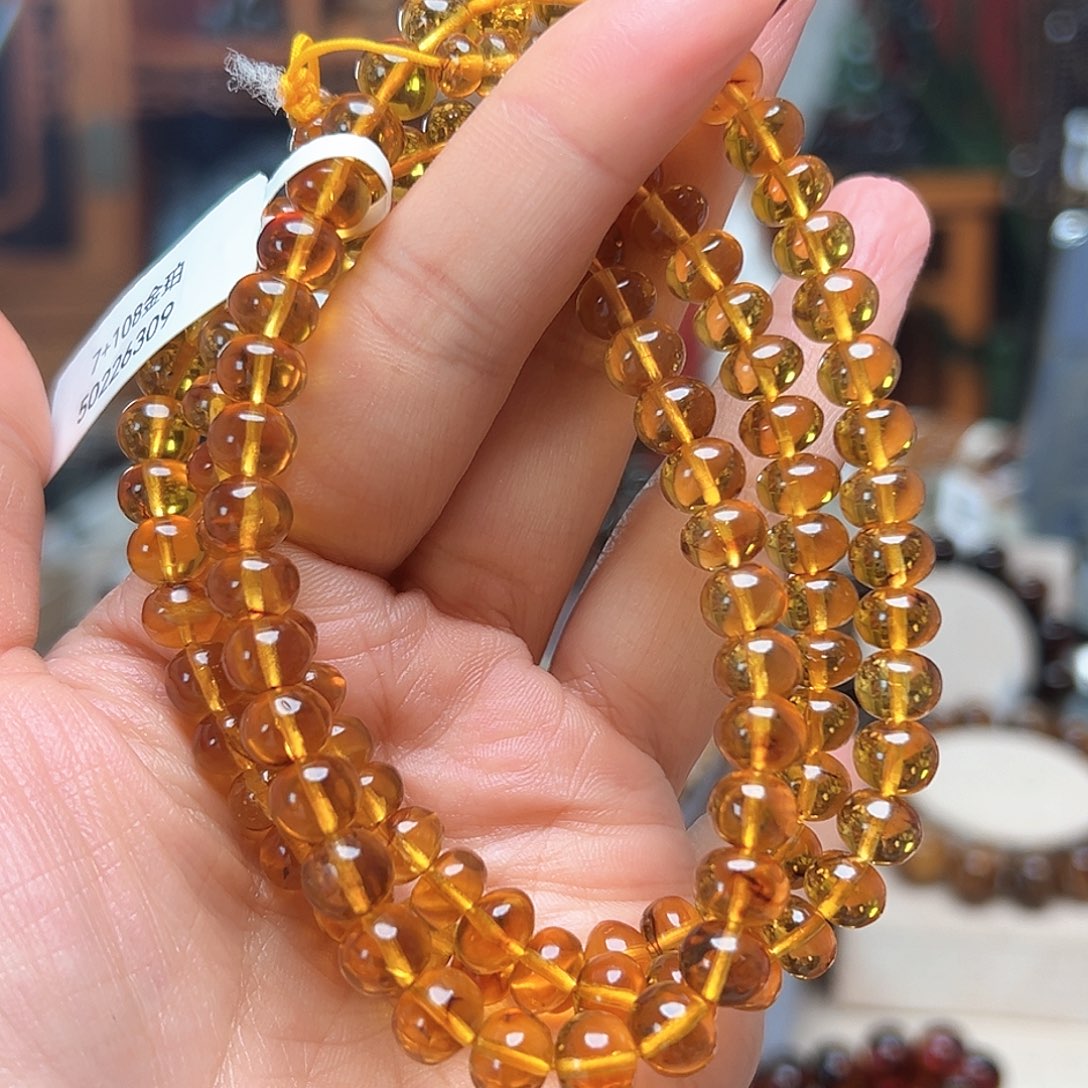 琥珀未镶嵌裸石抚顺琥珀七20542