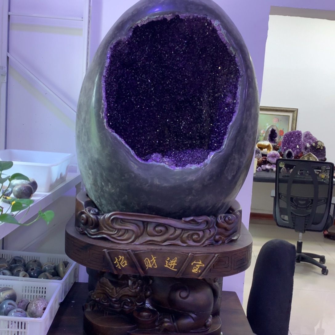未镶嵌大型摆件（非配饰）紫晶