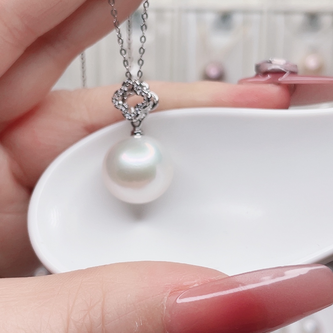 合金吊坠(赠链)淡水珍珠