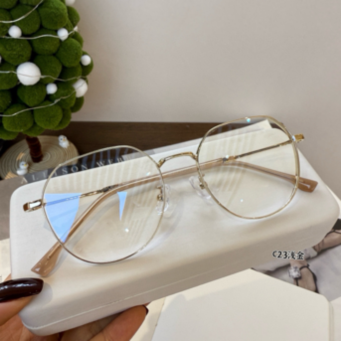 【定制款】精致时尚百搭眼镜 男女同款～