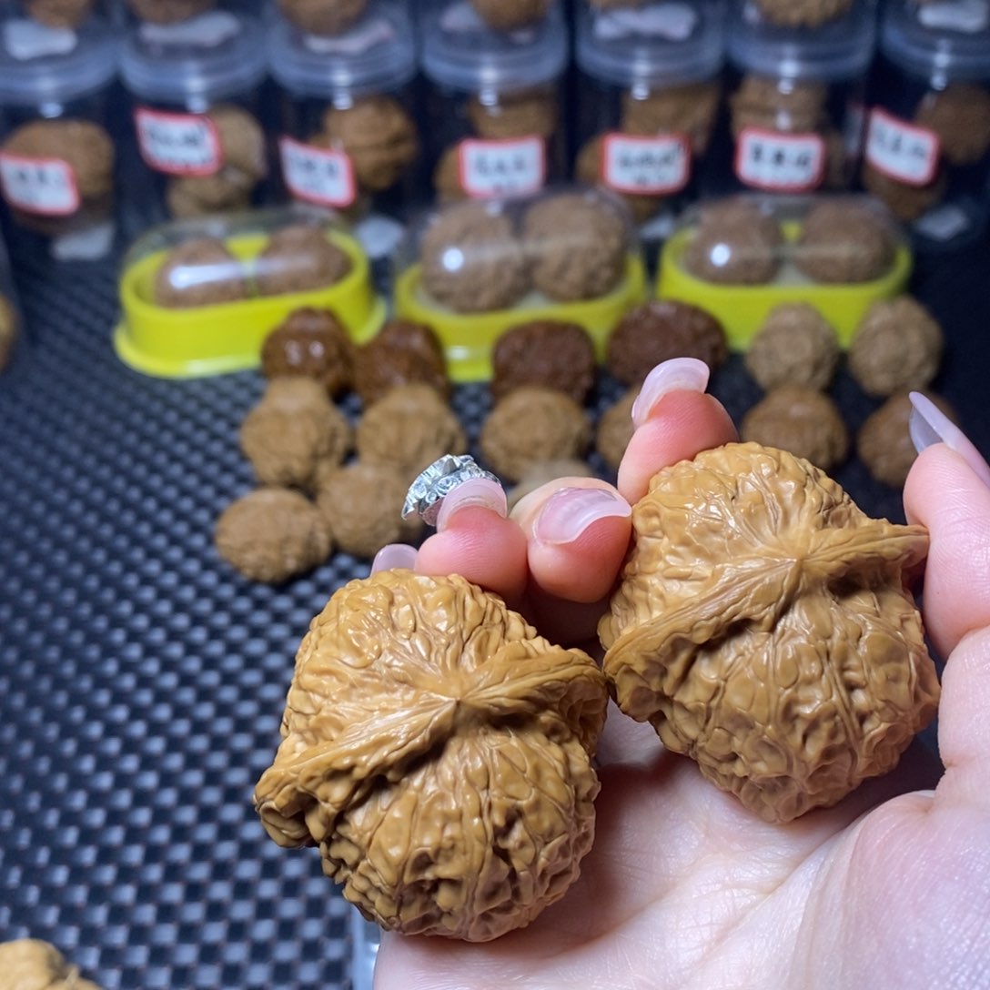 文玩核桃吊坠南瓜墩肚子46边44.8