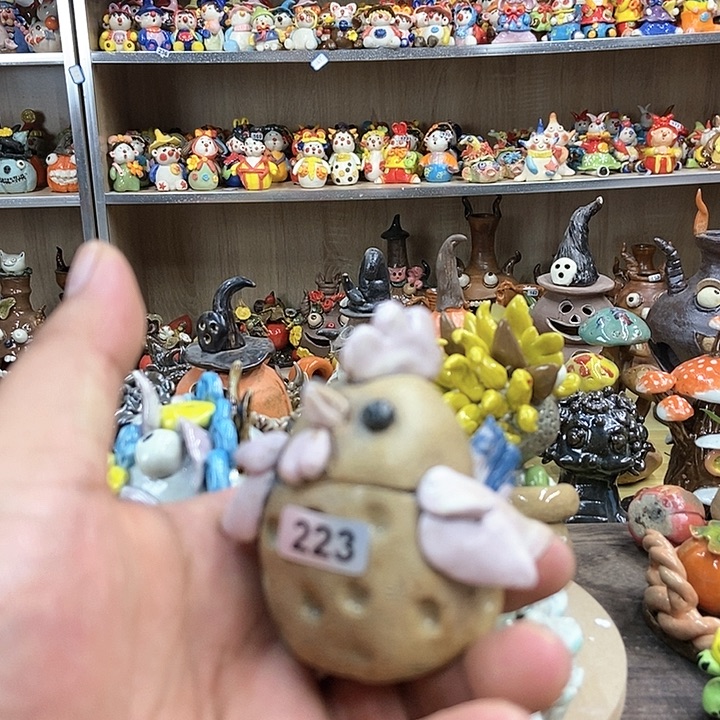 摆件直播间购买手工摆件223