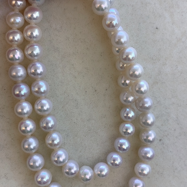 淡水珍珠颈饰银S925镶嵌